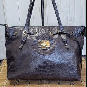 SALE🔥Like New🎈 Jimmy Choo Snake Skin Large Tote